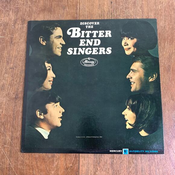 Discover the Bitter End Singers 1964 LP Vinyl Record Mercury‎ Records - Picture 1 of 5
